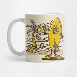 Surfing Beach Mug